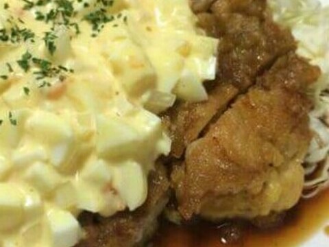市販のチキンカツでチキン南蛮